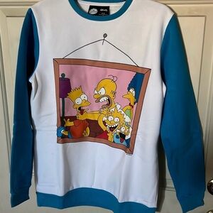 Cakeworthy The Simpsons Graphic Sweatshirt M New